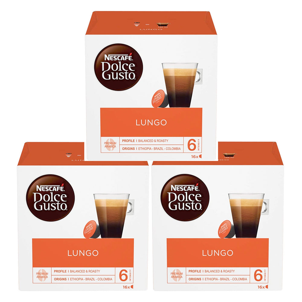 Nescafé Dolce Gusto Lungo Coffee Pods - Case