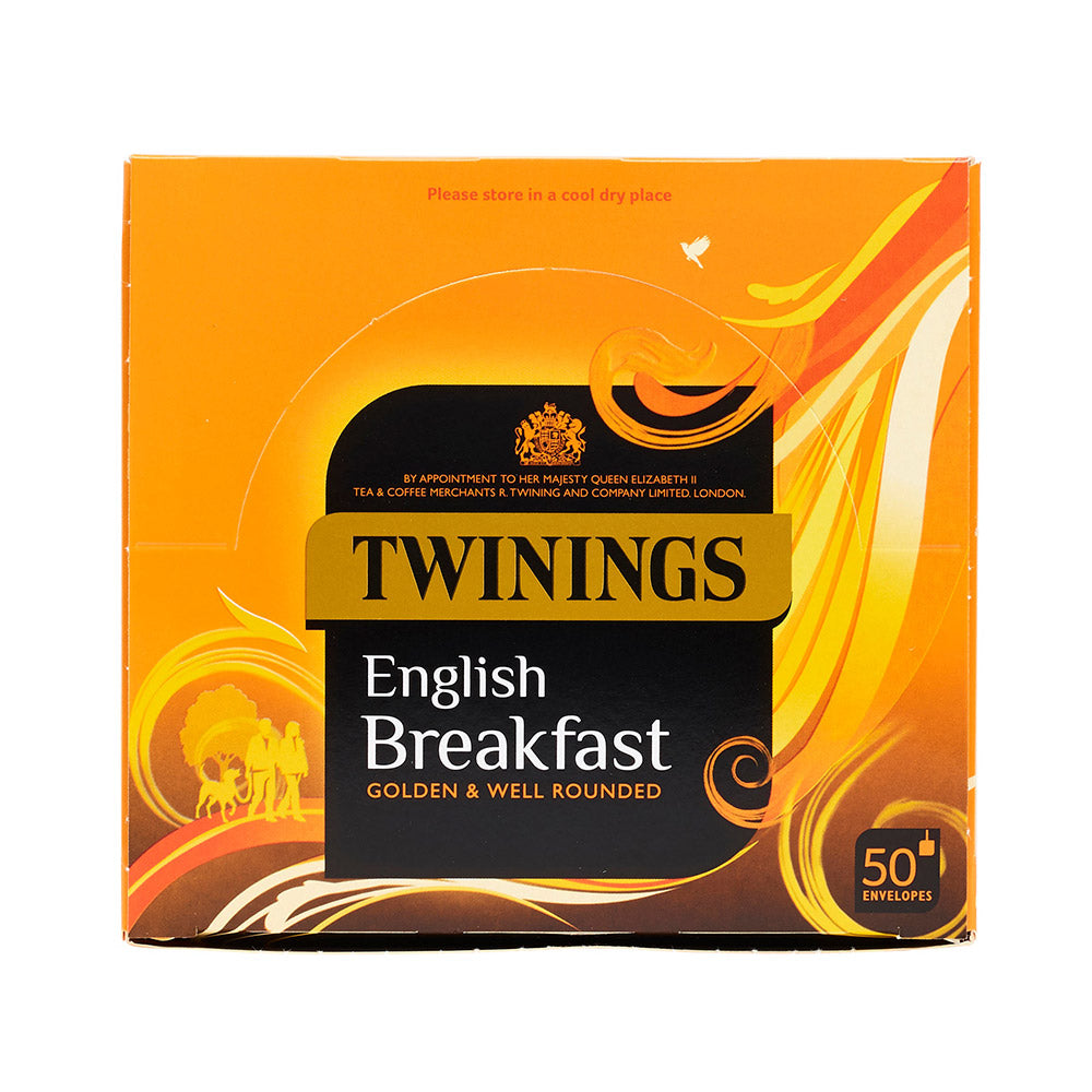 Twinings English Breakfast 50 Envelope Tea Bags